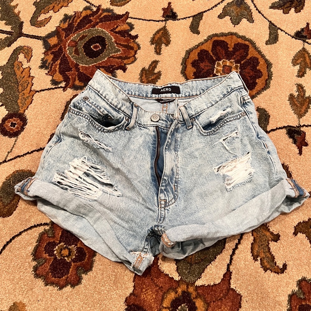 High Rise Jean Short